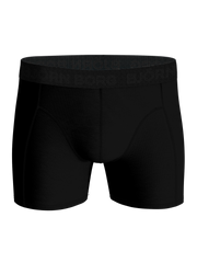 Björn Borg short 3-pack bamboo cotton blend boxer black on black men