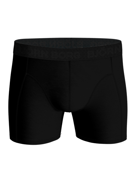 Björn Borg short 3-pack bamboo cotton blend boxer black on black men