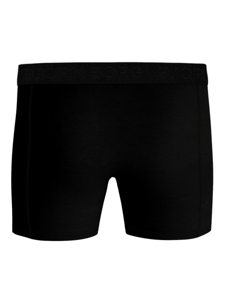 Björn Borg short 3-pack bamboo cotton blend boxer black on black men