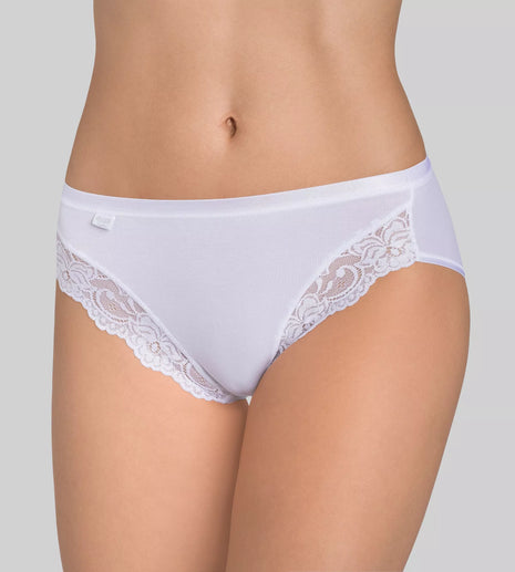 Sloggi slip romance tai white dames