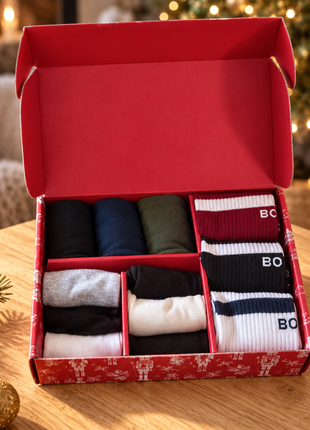 Coffret cadeau de chaussettes Björn Borg Essential Discovery – 12 paires