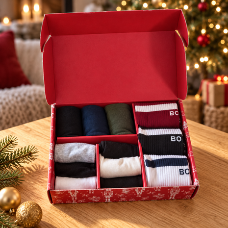 Coffret cadeau de chaussettes Björn Borg Essential Discovery – 12 paires