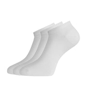 Bamboo Basics soquettes 3 paires knitted sneaker socks white unisex