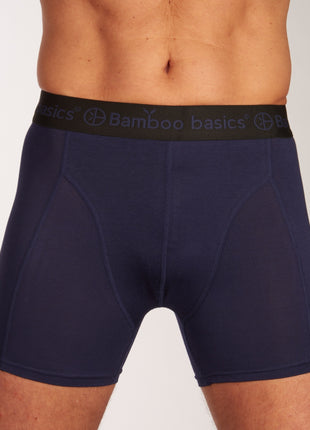 Bamboo Basics short 3 pack knitted boxershorts black / army / navy heren