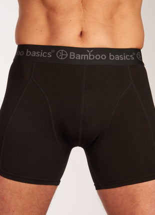 Bamboo Basics short 3 pack knitted boxershorts black / army / navy heren