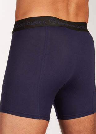 Bamboo Basics short 3 pack knitted boxershorts black / army / navy heren