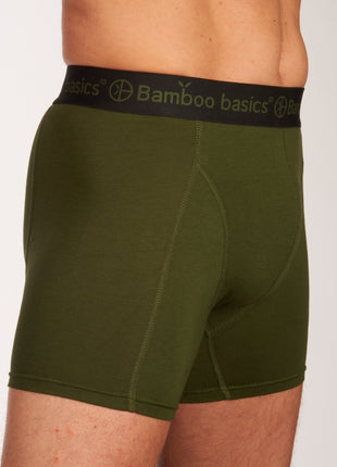 Bamboo Basics short 3 pack knitted boxershorts black / army / navy heren