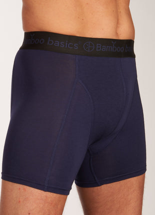 Bamboo Basics short 3 pack knitted boxershorts black / army / navy heren