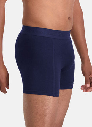 Bamboo Basics short 3 pack knitted boxershorts navy heren