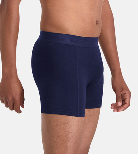 Bamboo Basics short 3 pack knitted boxershorts navy heren