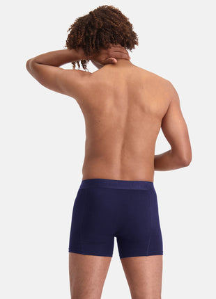 Bamboo Basics short 3 pack knitted boxershorts navy heren