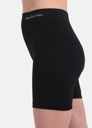 Bamboo Basics short seamless knitted biker short black dames