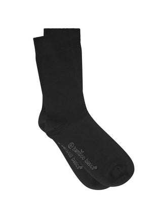 Bamboo Basics sokken 5 paar knitted anklet socks giftbox black / navy unisex