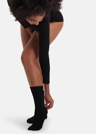Bamboo Basics sokken 5 paar knitted anklet socks giftbox black / navy unisex