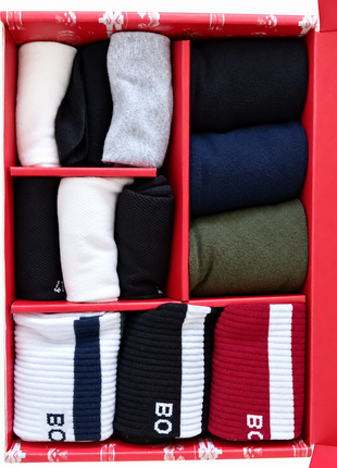 Coffret cadeau de chaussettes Björn Borg Essential Discovery – 12 paires