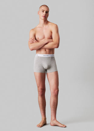 Calvin Klein short 3 pack icon cotton stretch relaxed fit trunks black men
