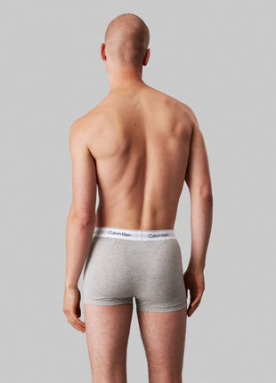 Calvin Klein short 3 pack icon cotton stretch relaxed fit trunks black men