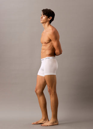 Calvin Klein short 3 pack icon cotton stretch relaxed fit trunks black men