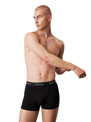 Calvin Klein boxer lot de 3 icon cotton stretch relaxed fit trunks noir hommes