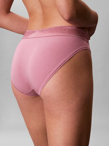 Calvin Klein briefs icon cotton modal bikini briefs soft mauve women