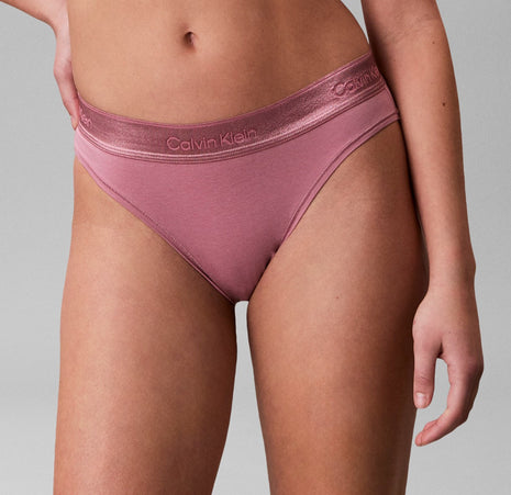 Calvin Klein briefs icon cotton modal bikini briefs soft mauve women