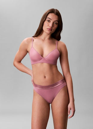 Calvin Klein briefs icon cotton modal bikini briefs soft mauve women