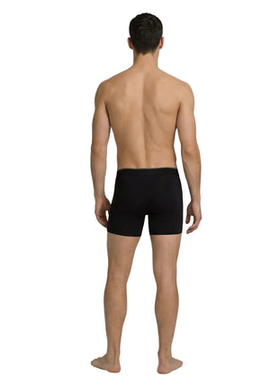 Calvin Klein short 3 pack graphic monogram cotton stretch boxer briefs black men