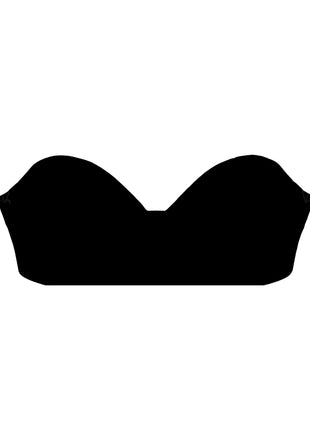 Calvin Klein bh topje perfectly fit strapless bra black dames LV00QF8413-UB1 Calvin Klein brassière perfectly fit strapless bra black femmes