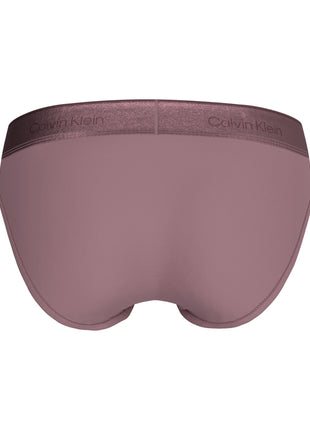 Calvin Klein slip icon cotton modal bikini briefs soft mauve dames LV00QF8827-41I Calvin Klein slip icon cotton modal bikini briefs soft mauve femmes