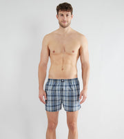 Ceceba wide boxer shorts 2 pack canadian woven boxer shorts blue men
