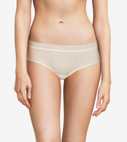 Chantelle women's Softstretch hipster lace briefs in ivory