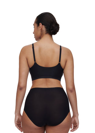 Chantelle slip softstretch high waist brief black dames C26470-011 Chantelle slip softstretch high waist brief black femmes