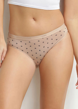 Dim slip lot de 3 les pockets cotton stretch sous les palmiers femmes