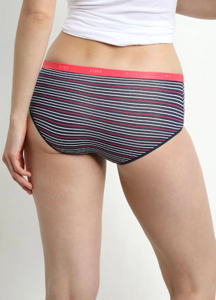 Dim short 3-pack Les Pockets cotton stretch boxer Pretty Rose women