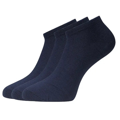 Bamboo Basics soquettes 3 paires knitted sneaker socks marine unisex