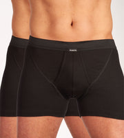 Dulcia shorts 2 pack new basic cotton 4-1 rib black men