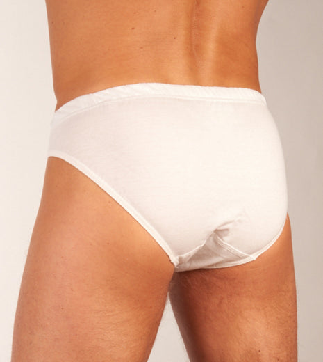 Dulcia slip atletic cotton mini white heren 905-8880-white Dulcia slip atletic cotton mini white hommes