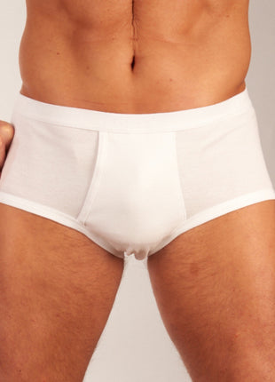 Dulcia slip basic cotton 1-1 rib white heren 675-8400-white Dulcia slip basic cotton 1-1 rib white hommes