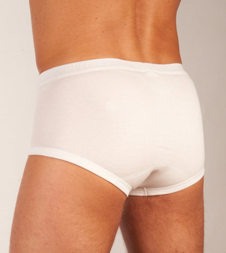 Dulcia slip basic cotton 1-1 rib white heren 675-8400-white Dulcia slip basic cotton 1-1 rib white hommes