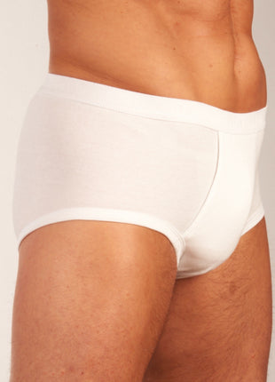 Dulcia slip basic cotton 1-1 rib white heren 675-8400-white Dulcia slip basic cotton 1-1 rib white hommes
