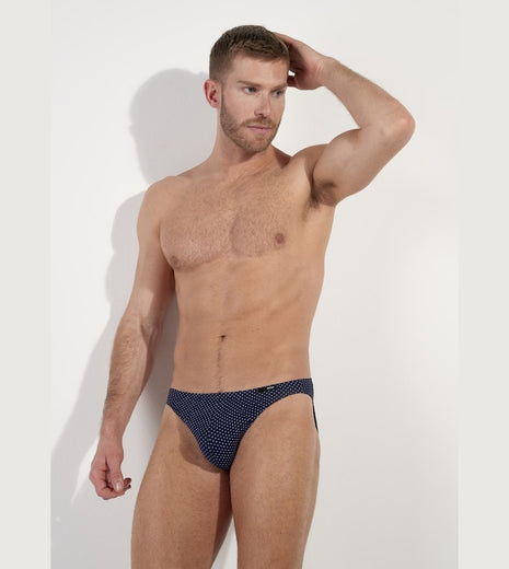 Hom slip comfort micro briefs max navy heren