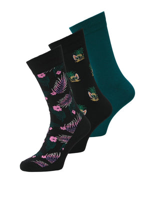 Jack & Jones chaussettes 3 paires jacpineapple skulls chaussettes homme