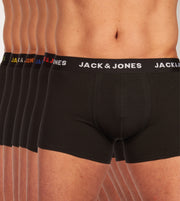 Jack &amp; Jones shorts 7 pack jacbasic trunks black men