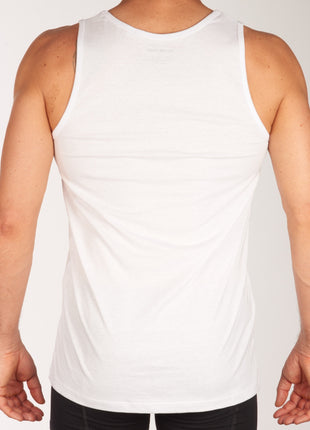 Jack & Jones singlet 2 pack jacbasic tanktop white heren 12133910-2715986 Jack & Jones débardeur lot de 2 jacbasic tanktop white hommes
