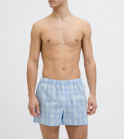 Jack & Jones caleçon lot de 5 jacmilano woven boxers poppy seed black / chambray blue / skyway / dusty olive hommes
