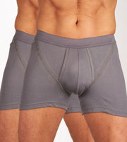 Mango shorts 2 pack 1-1 rib box gray men