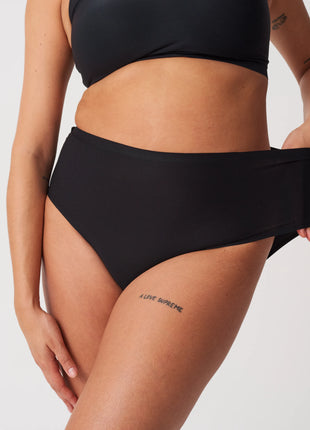 Chantelle slip softstretch taille haute noir femme (1XL-4XL)