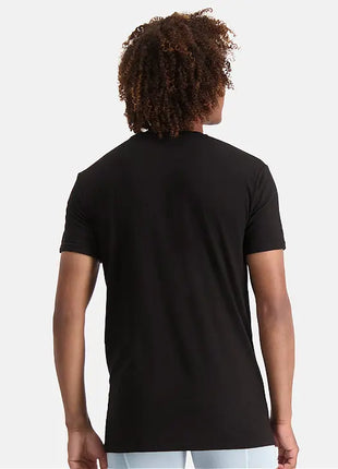 Bamboo Basics t-shirt long fit round neck 2 pack optical white men