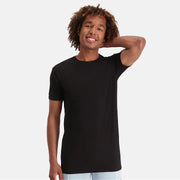 Bamboo Basics t-shirt long fit round neck 2 pack optical white men
