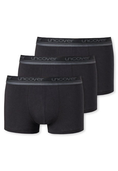 Schiesser boxer lot de 3 uncover boxer briefs black hommes